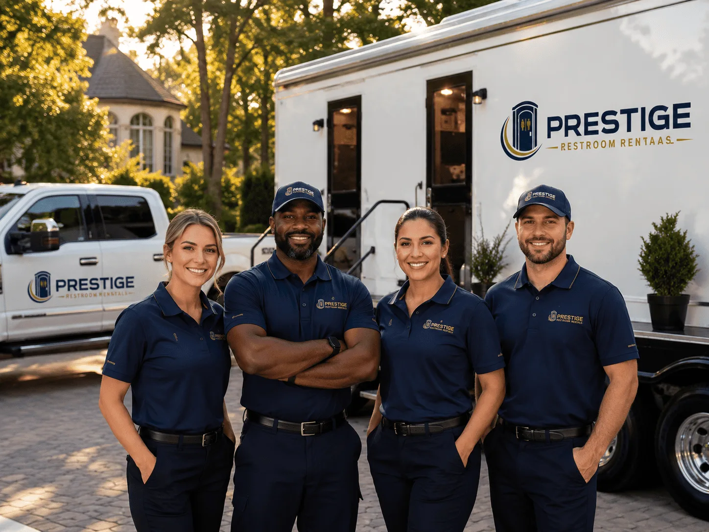 Trusted Luxury Portable Restrooms company in Purdon, TX